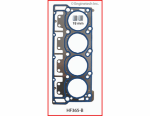 03-05 6.0L Ford Powerstroke Head Gasket (18mm Dowels)