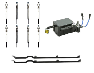 01-04.5 6.6L LB7 Duramax Complete Glow Plug Kit